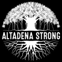 Altadena California Zip Tote Bag