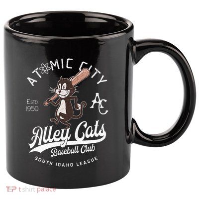 Atomic City Alley Cats Retro Minor League 11oz C Handle Ceramic Mug