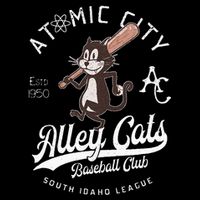 Atomic City Alley Cats Retro Minor League Flatbill Hat