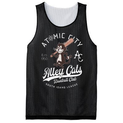 Atomic City Alley Cats Retro Minor League Mesh Reversible Basketball Jersey Tank