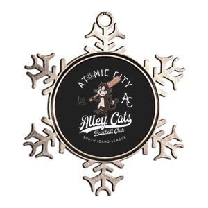 Atomic City Alley Cats Retro Minor League Metallic Star Ornament