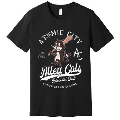 Atomic City Alley Cats Retro Minor League Premium T-Shirt