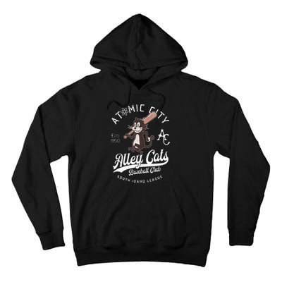 Atomic City Alley Cats Retro Minor League Tall Hoodie