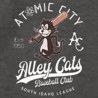 Atomic City Alley Cats Retro Minor League Vector Backpack