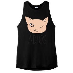 Adios Cat Ladies PosiCharge Tri-Blend Wicking Tank