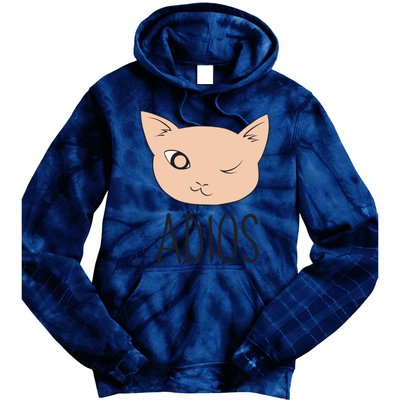 Adios Cat Tie Dye Hoodie