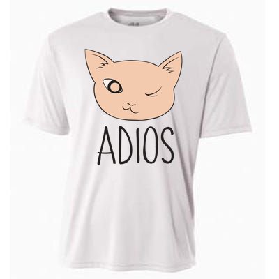 Adios Cat Cooling Performance Crew T-Shirt