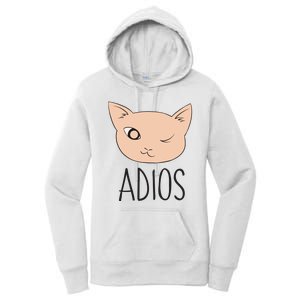 Adios Cat Women's Pullover Hoodie