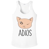 Adios Cat Ladies PosiCharge Competitor Racerback Tank