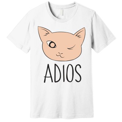 Adios Cat Premium T-Shirt