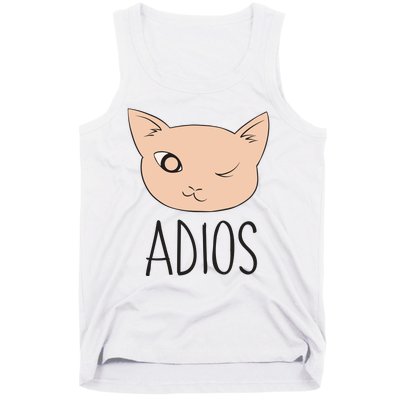 Adios Cat Tank Top