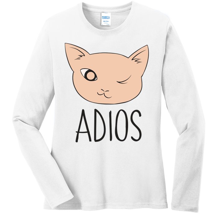 Adios Cat Ladies Long Sleeve Shirt