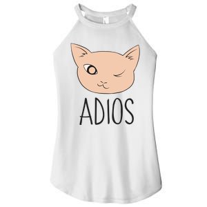 Adios Cat Women's Perfect Tri Rocker Tank