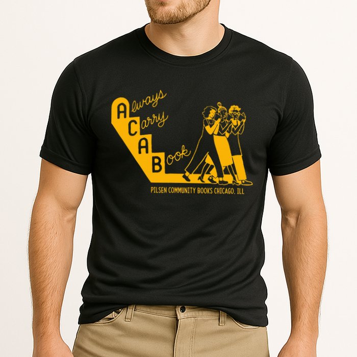 Always Carry A Book Pilsen Community Books Chicago Cooling Performance Crew T-Shirt