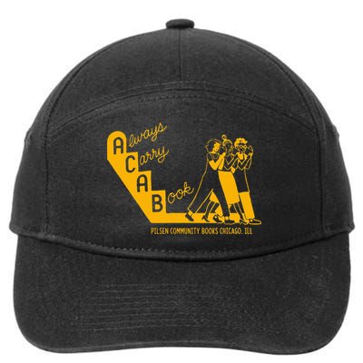 Always Carry A Book Pilsen Community Books Chicago 7-Panel Snapback Hat