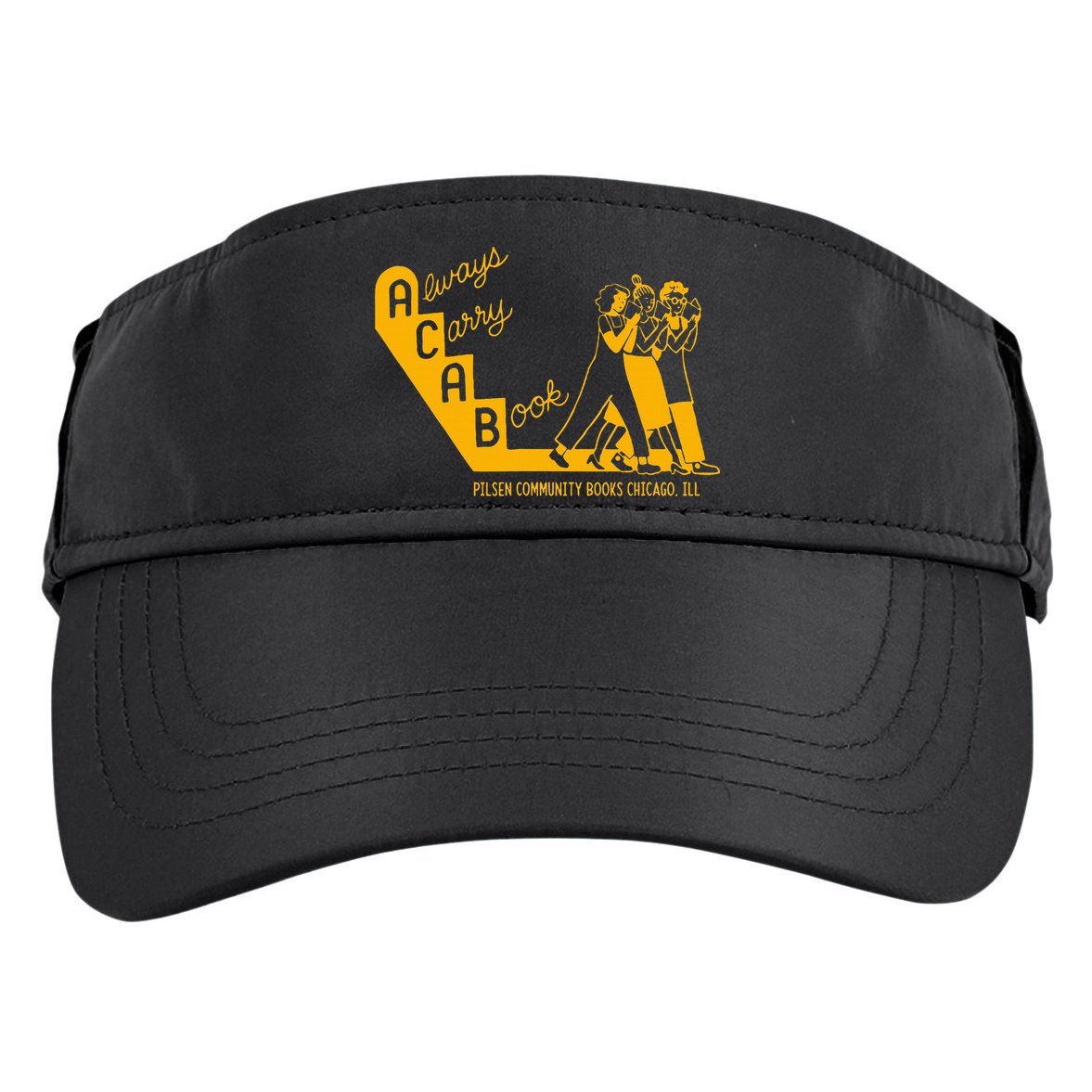 Always Carry A Book Pilsen Community Books Chicago Adult Drive Performance Visor