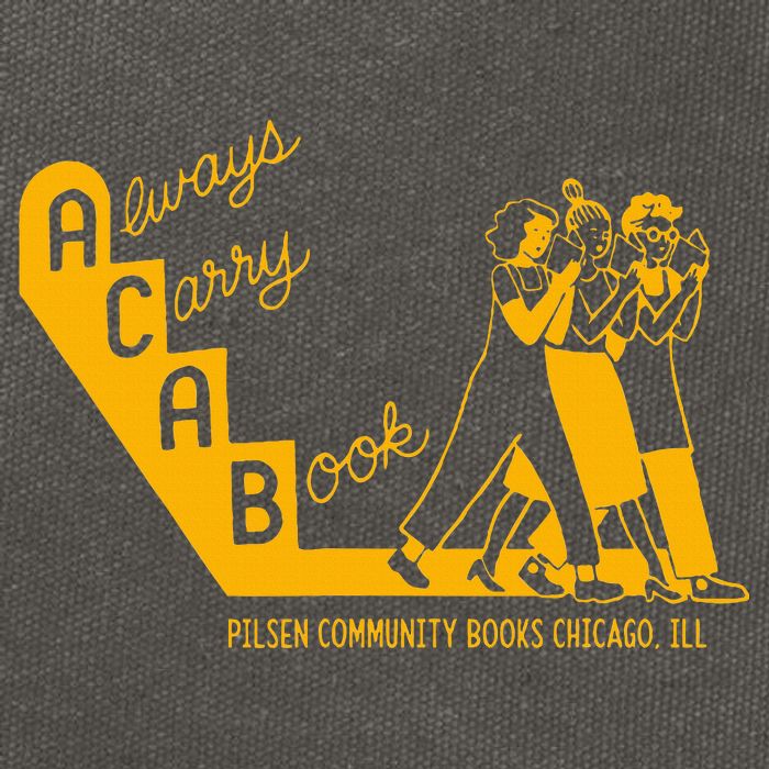 Always Carry A Book Pilsen Community Books Chicago Cotton Canvas Backpack