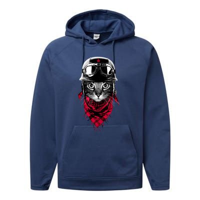 Adventurer Cat Performance Fleece Hoodie