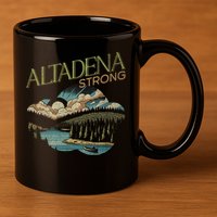 Altadena California 11oz C Handle Ceramic Mug
