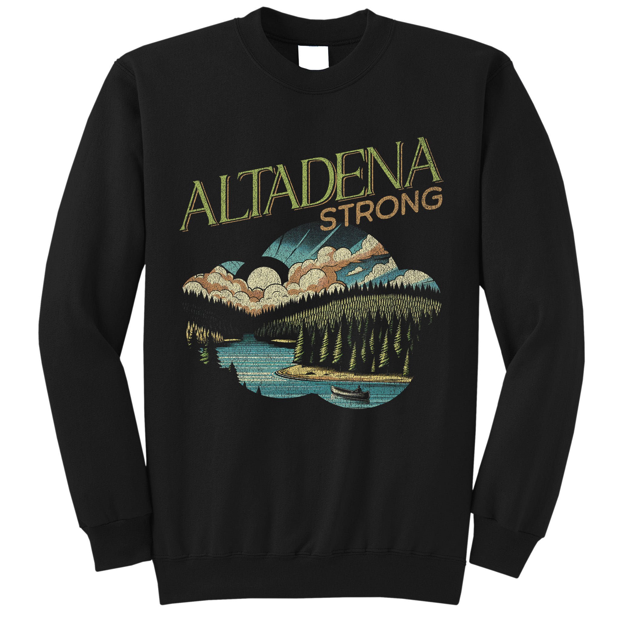 Altadena California Tall Sweatshirt