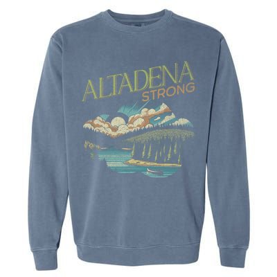 Altadena California Garment-Dyed Sweatshirt