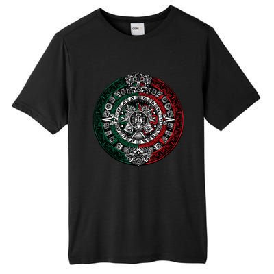 Aztec Calendar Azteca Sun Stone Mexico Flag Irt Tall Fusion ChromaSoft Performance T-Shirt