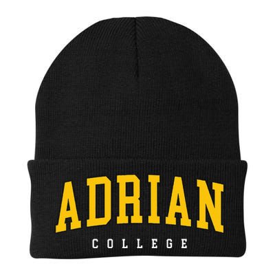 Adrian College Knit Cap Winter Beanie