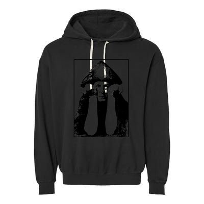 Aleister Crowley Garment-Dyed Fleece Hoodie