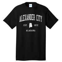 Alexander City Al Vintage Athletic Sports Tall T-Shirt