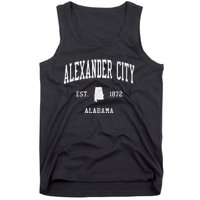 Alexander City Al Vintage Athletic Sports Tank Top