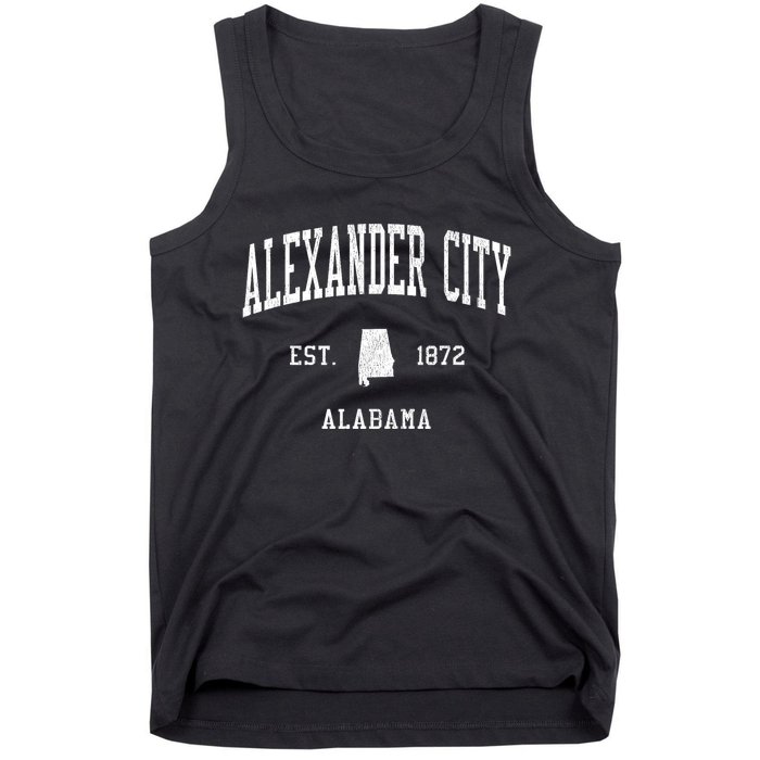 Alexander City Al Vintage Athletic Sports Tank Top