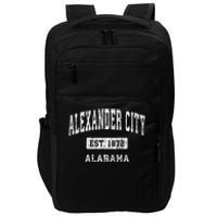 Alexander City Alabama Al Vintage Sports Impact Tech Backpack