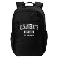 Alexander City Alabama Al Vintage Sports Daily Commute Backpack