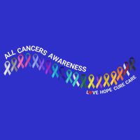 All Cancers Awareness All Cancer Matters Cancer Ribbons Gift Tall T-Shirt