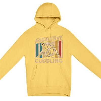 Aggressive Cuddling Premium Pullover Hoodie