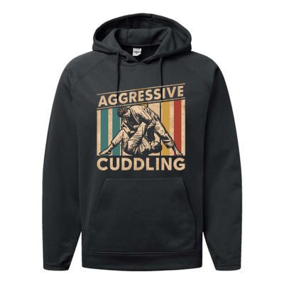 Aggressive Cuddling Performance Fleece Hoodie