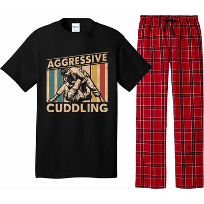 Aggressive Cuddling Pajama Set