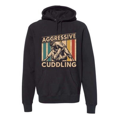 Aggressive Cuddling Premium Hoodie