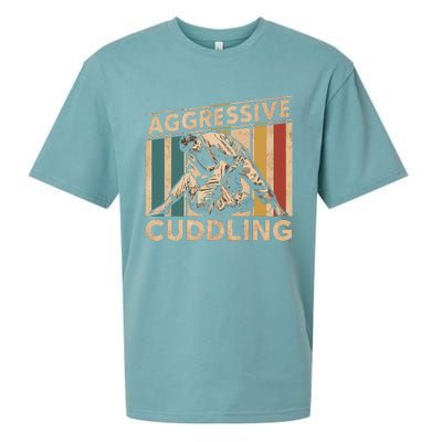 Aggressive Cuddling Sueded Cloud Jersey T-Shirt