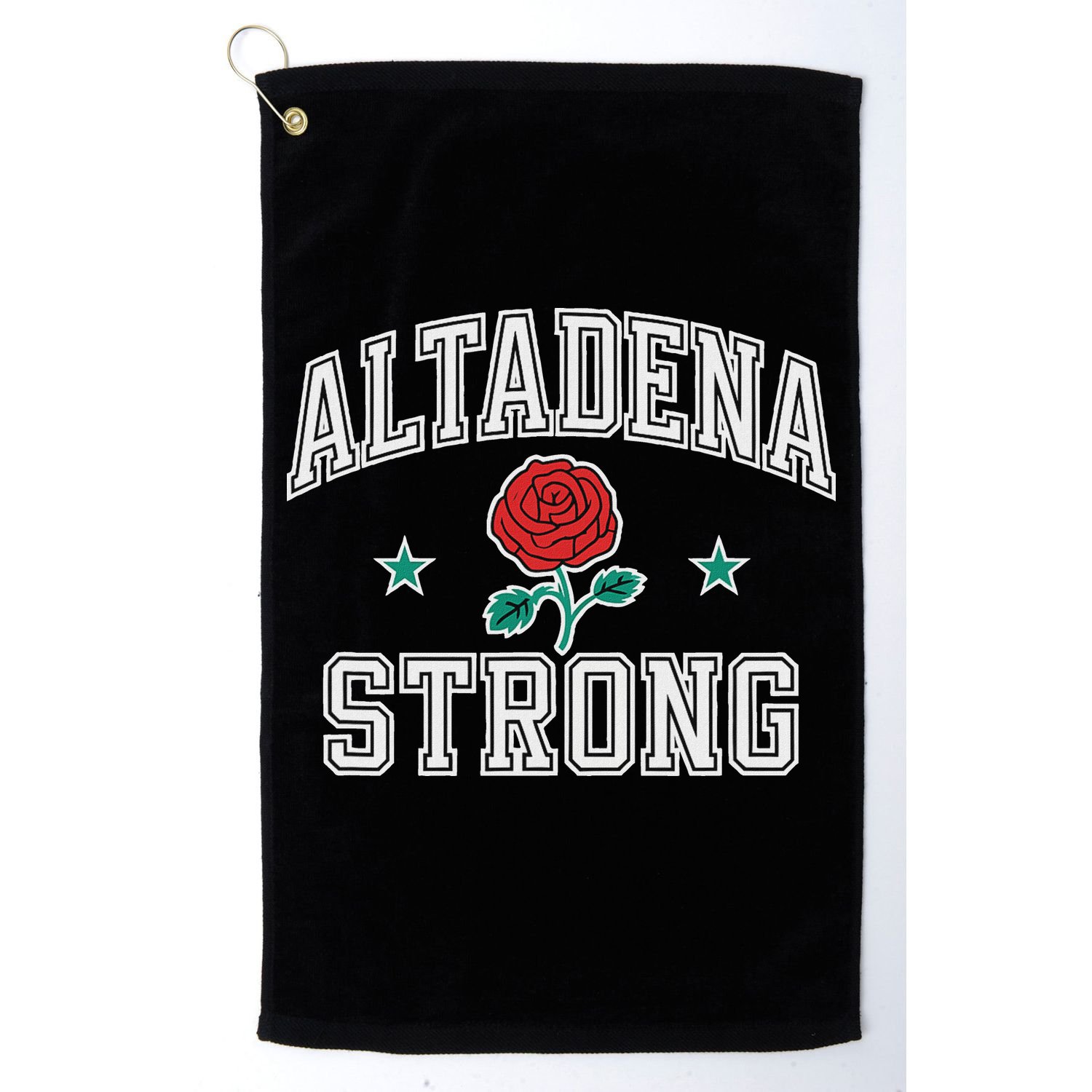 Altadena California Altadena Strong Golf Towel