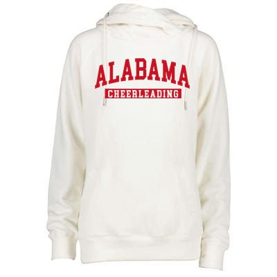 Alabama Cheerleading Womens Funnel Neck Pullover Hood