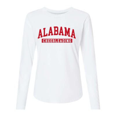 Alabama Cheerleading Womens Cotton Relaxed Long Sleeve T-Shirt