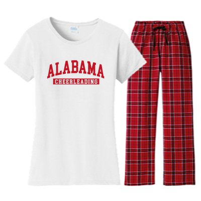 Alabama Cheerleading Women's Flannel Pajama Set