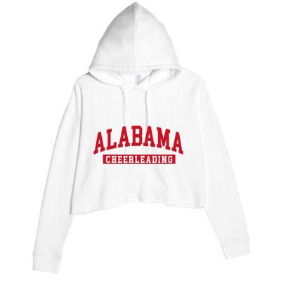 Alabama Cheerleading Crop Fleece Hoodie