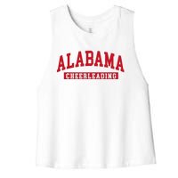 Alabama Cheerleading Women's Racerback Cropped Tank