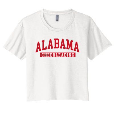 Alabama Cheerleading Women's Crop Top Tee