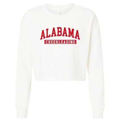 Alabama Cheerleading Cropped Pullover Crew