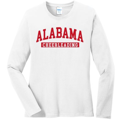 Alabama Cheerleading Ladies Long Sleeve Shirt