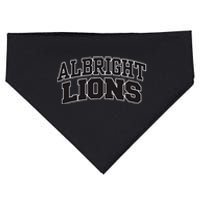 Albright College Arch USA-Made Doggie Bandana