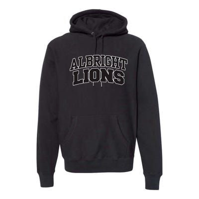 Albright College Arch Premium Hoodie